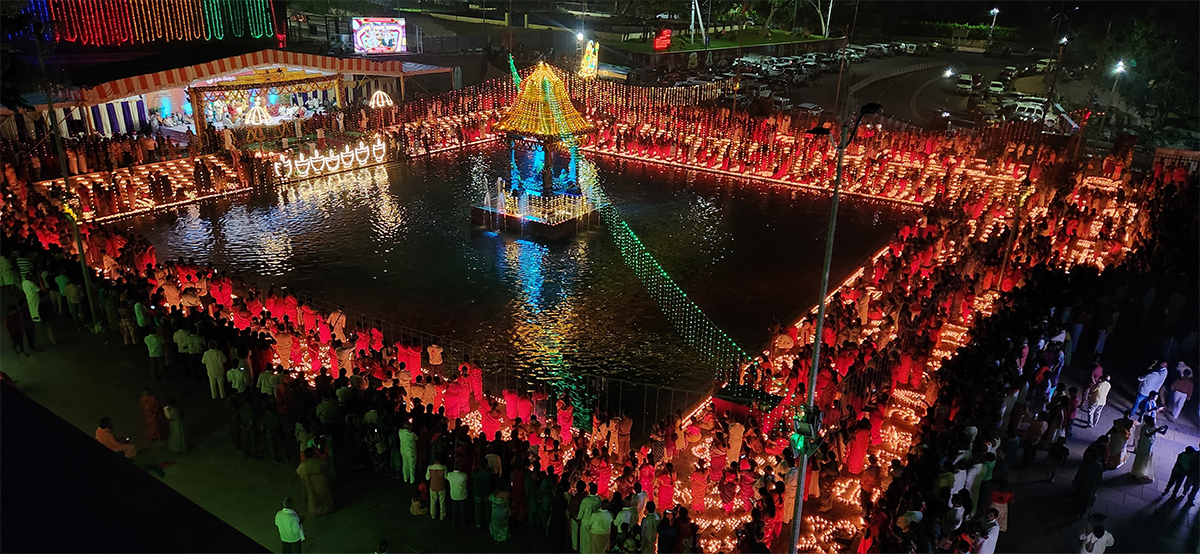 Karthika Masam at Srisailam Temple Photos2