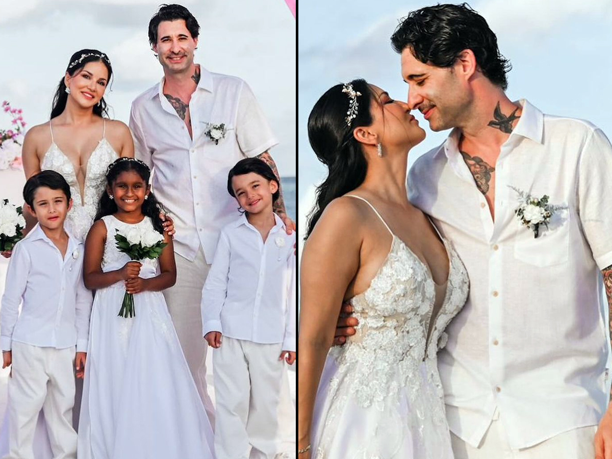 Sunny Leone And Daniel Weber Renew Wedding After 13 Years Of Marriage, PICS goes viral12