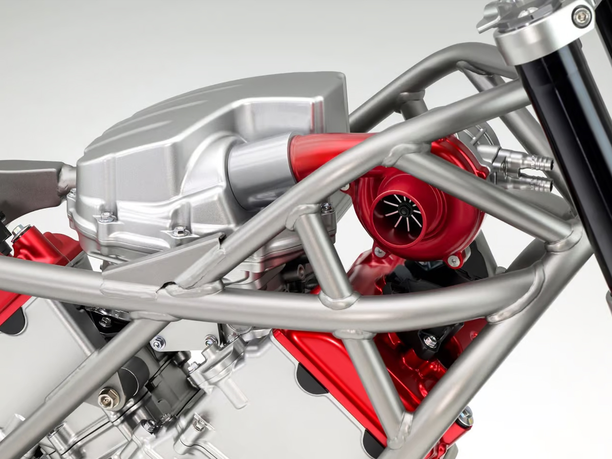 Honda dropped V3 combustion engine at EICMA with electric supercharger4