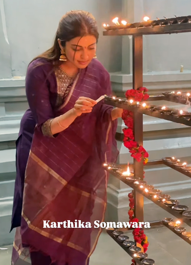 Surekha Vani, Pranitha, Vasanthi Krishnan Celebrates Karthika Shobha13