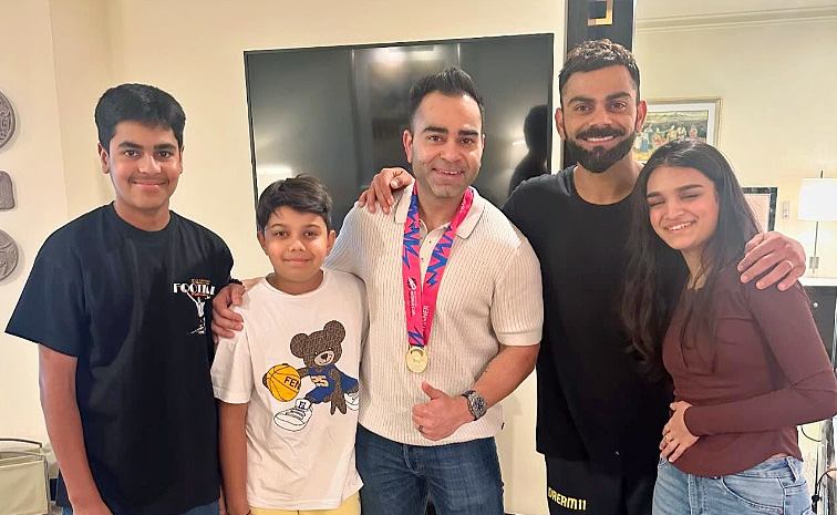 Vikas and Bhawna Kohli share heartfelt birthday wishes for Virat Kohli: Photos2