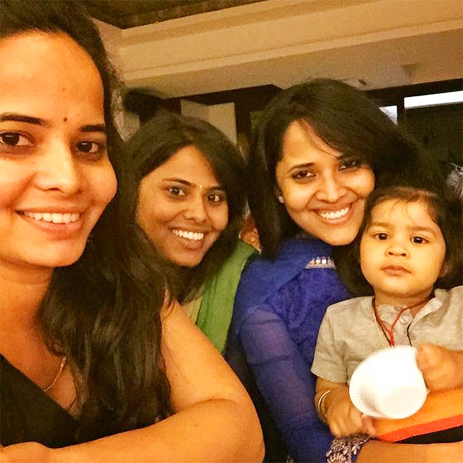 actress anasuya bharadwaj son birthday viral photos19