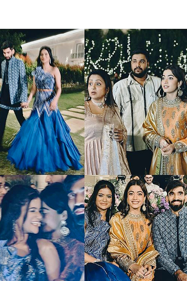 Kidambi Srikanth Shravya Varma Pre Wedding Rashmika Attends Sangeet Pics Viral5