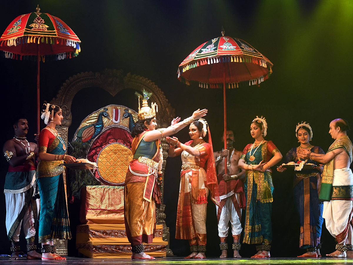 Rukmini Krishna Kuchipudi Dance At Ravindra Bharathi8