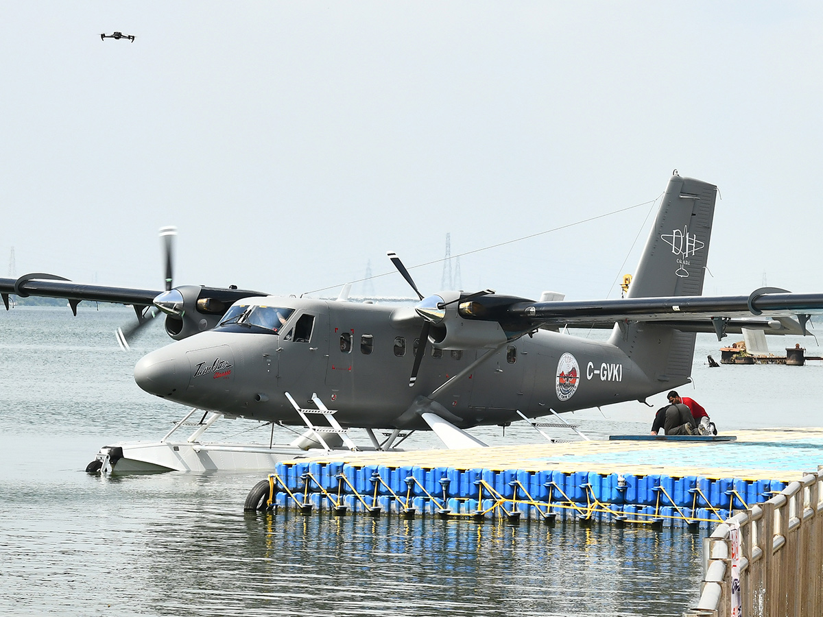 Vijayawada to Srisailam Sea Plane Photos1