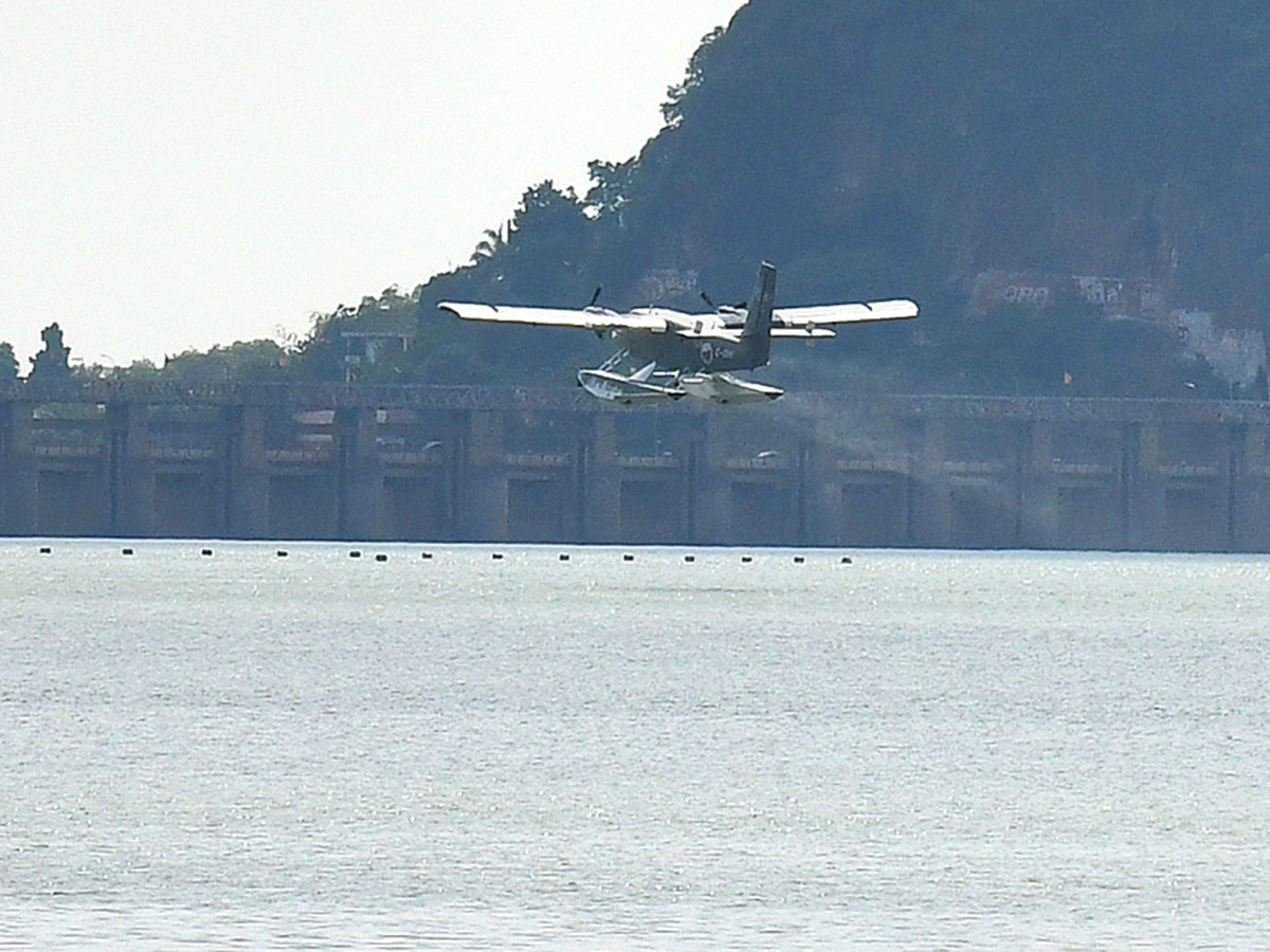 Vijayawada to Srisailam Sea Plane Photos11