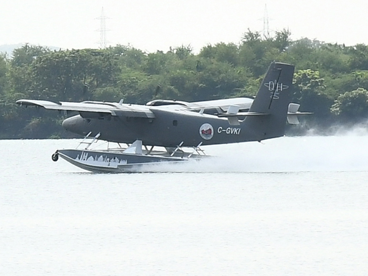 Vijayawada to Srisailam Sea Plane Photos12