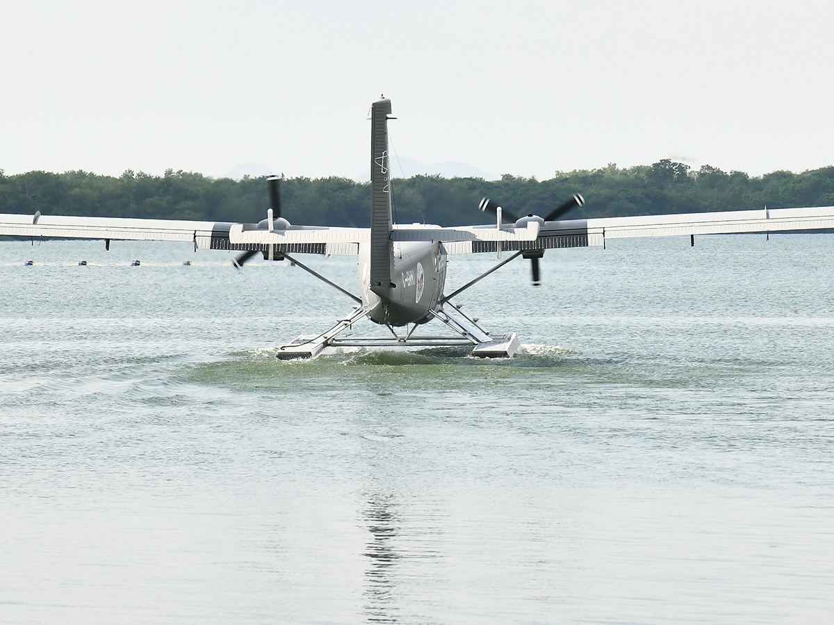 Vijayawada to Srisailam Sea Plane Photos13