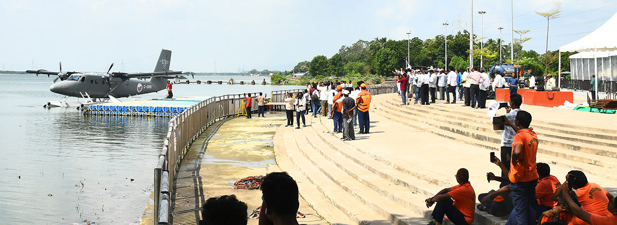 Vijayawada to Srisailam Sea Plane Photos14