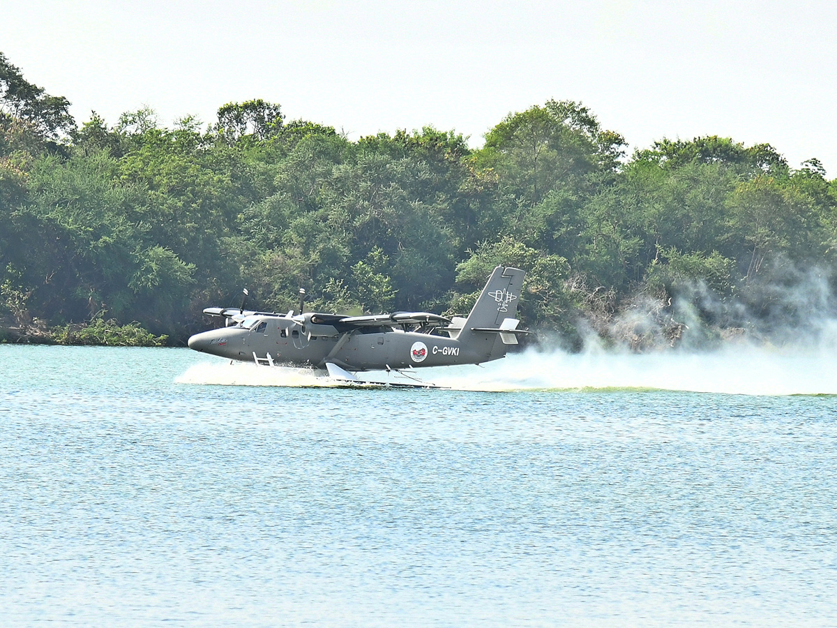 Vijayawada to Srisailam Sea Plane Photos17