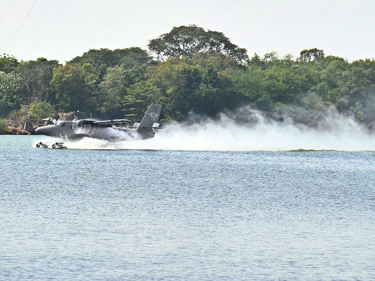 Vijayawada to Srisailam Sea Plane Photos20