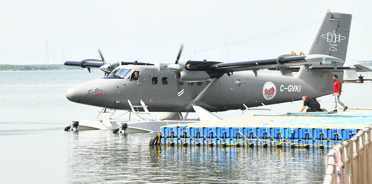 Vijayawada to Srisailam Sea Plane Photos3