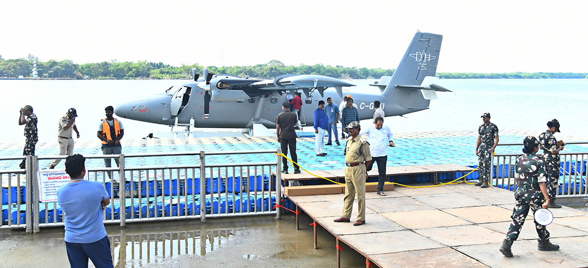 Vijayawada to Srisailam Sea Plane Photos8