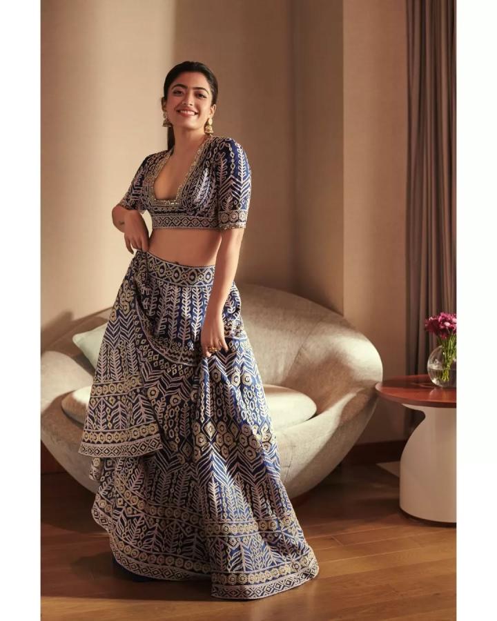 Rashmika Mandanna Iconic Lehenga Looks7