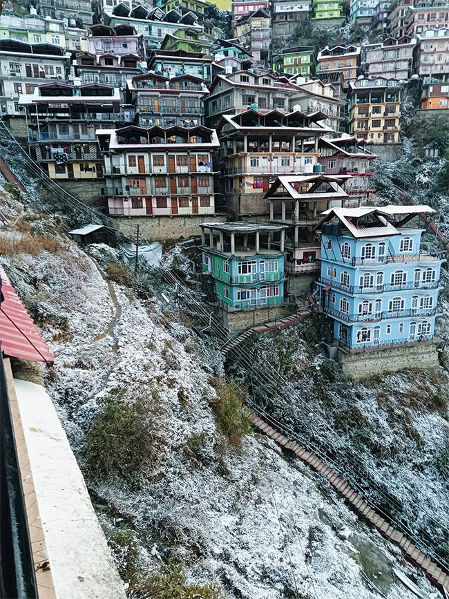 In Pics: Season's First Snowfall In Himachal Pradesh's Shimla12