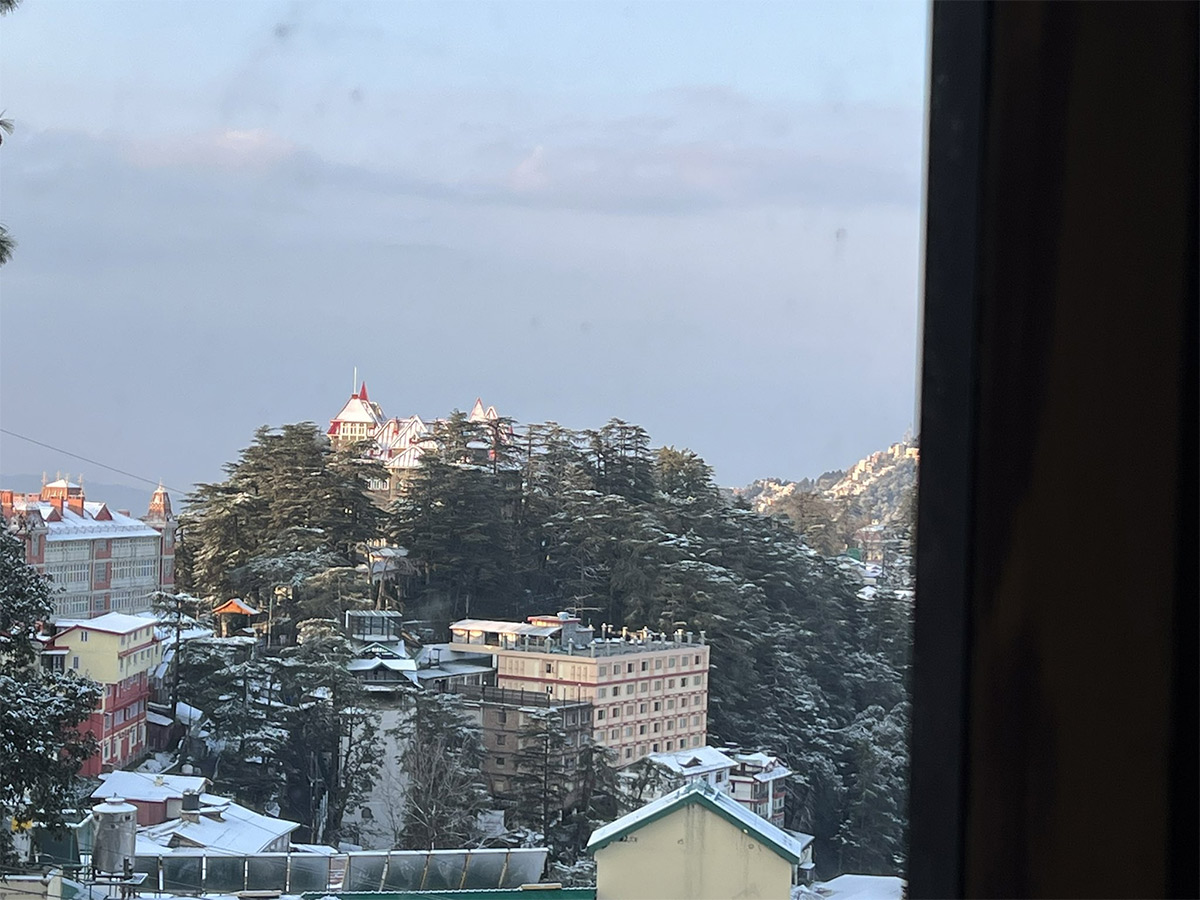 In Pics: Season's First Snowfall In Himachal Pradesh's Shimla17