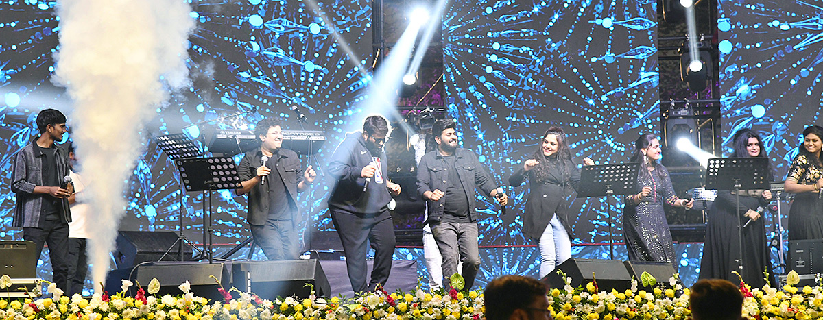 praja palana celebrations in Thaman Music Show Photos3