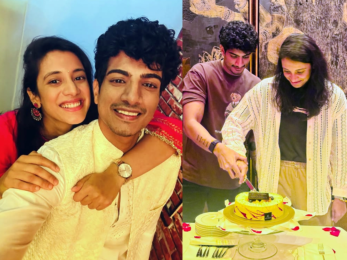 The boyfriend who celebrated Smriti Mandhana's century with the song Pushpa1