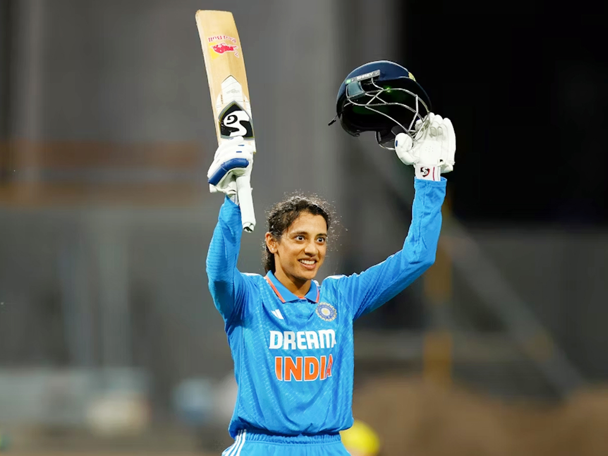 The boyfriend who celebrated Smriti Mandhana's century with the song Pushpa2