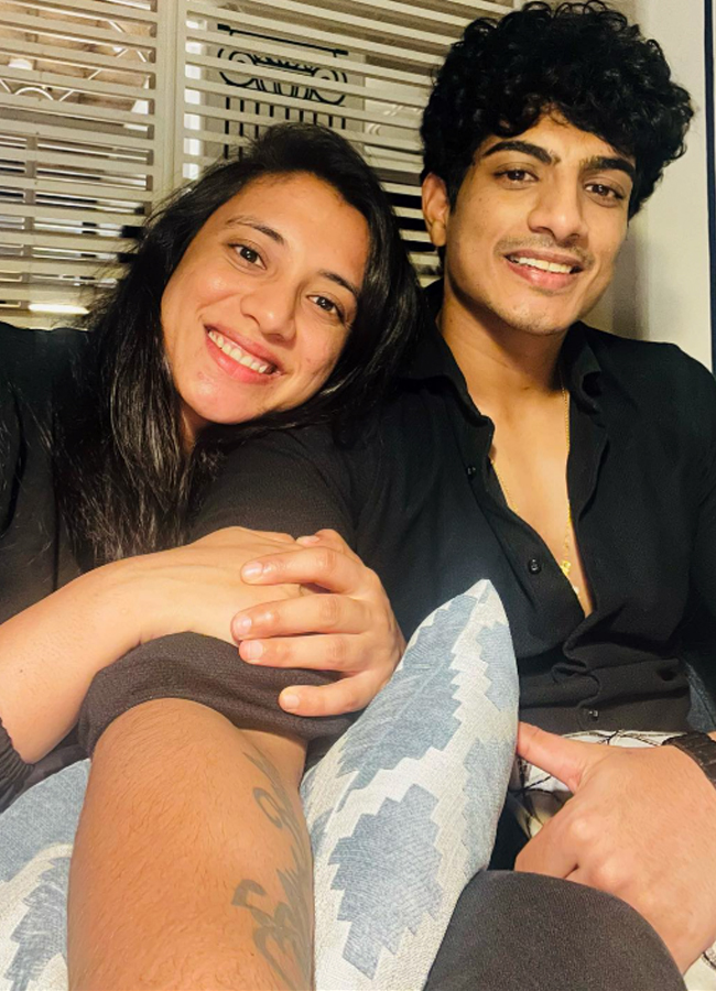 The boyfriend who celebrated Smriti Mandhana's century with the song Pushpa14