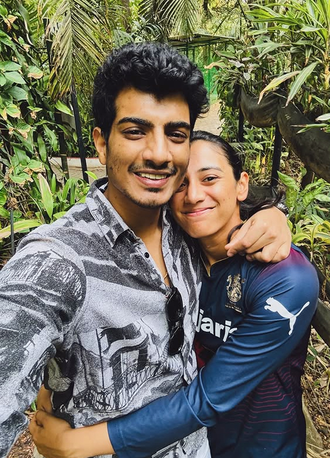 The boyfriend who celebrated Smriti Mandhana's century with the song Pushpa7