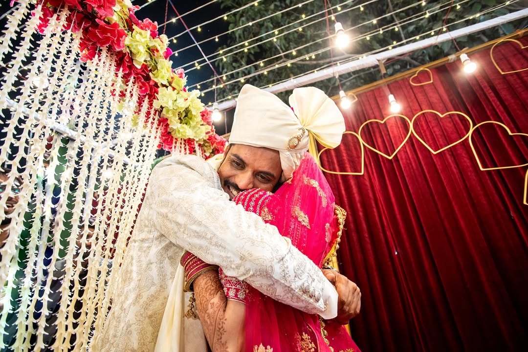 'Panchayat' Fame Aasif Khan Ties Knot With His Lady Love Zeba Drops Glimpses5