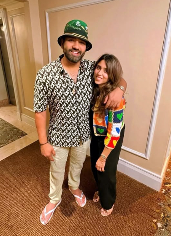 'The Best': Rohit Sharma wife shares adorable pictures on 9th anniversary goes viral12