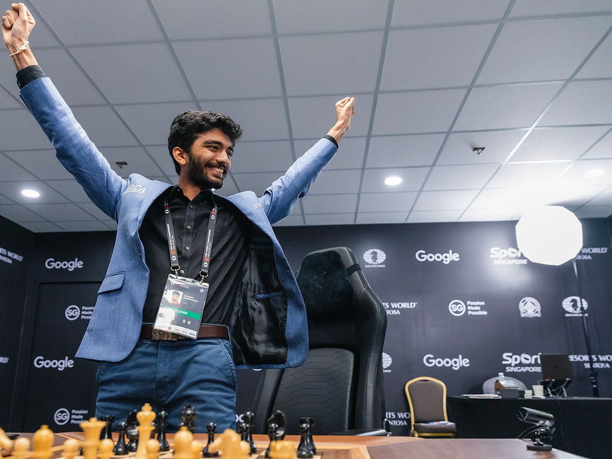 World Chess Championship 2024 Indian Grandmaster D Gukesh11