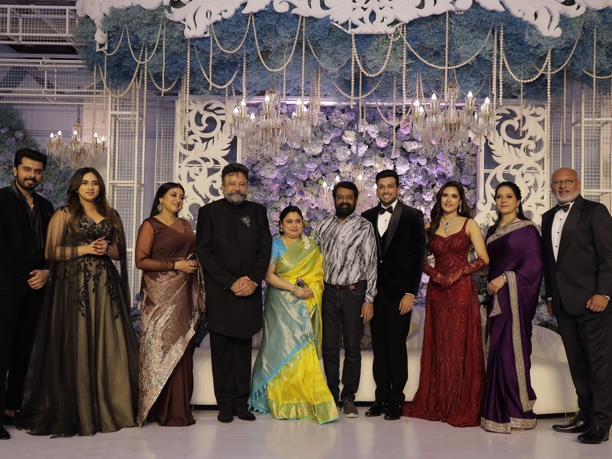 Celebrities Buzz At Kalidas Jayaram And Tarini Kalingarayar Reception Photos Goes Viral28