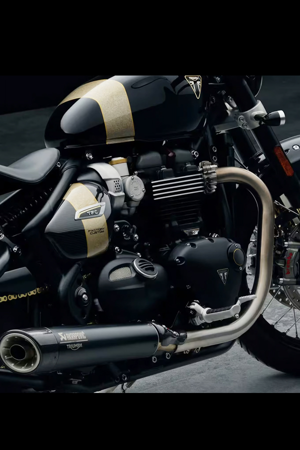 TFC Triumph Factory Custom: Triumph's New Custom Bobber 20258