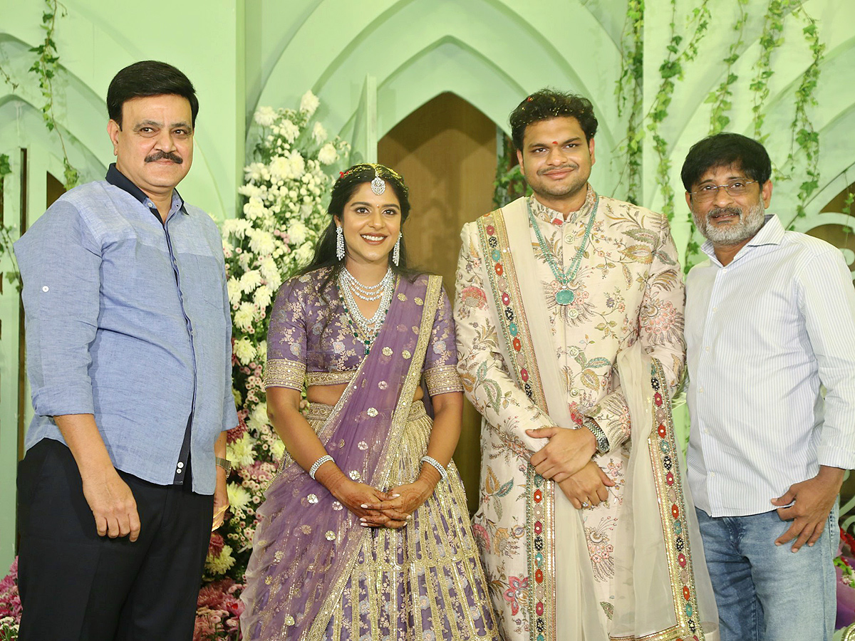 E V Raja Reddy Younger son Kranthi Reddy is Engaged photos goes viral11