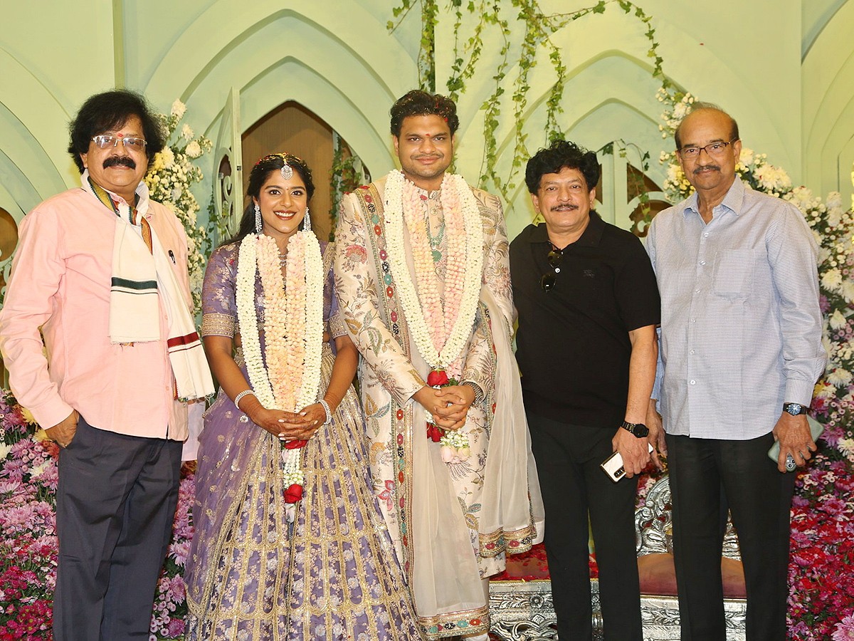 E V Raja Reddy Younger son Kranthi Reddy is Engaged photos goes viral17