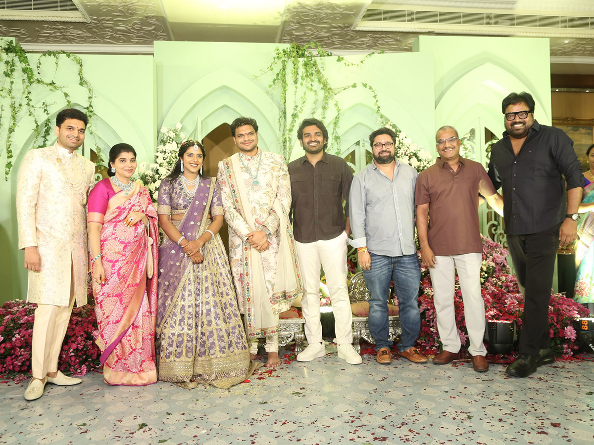 E V Raja Reddy Younger son Kranthi Reddy is Engaged photos goes viral7