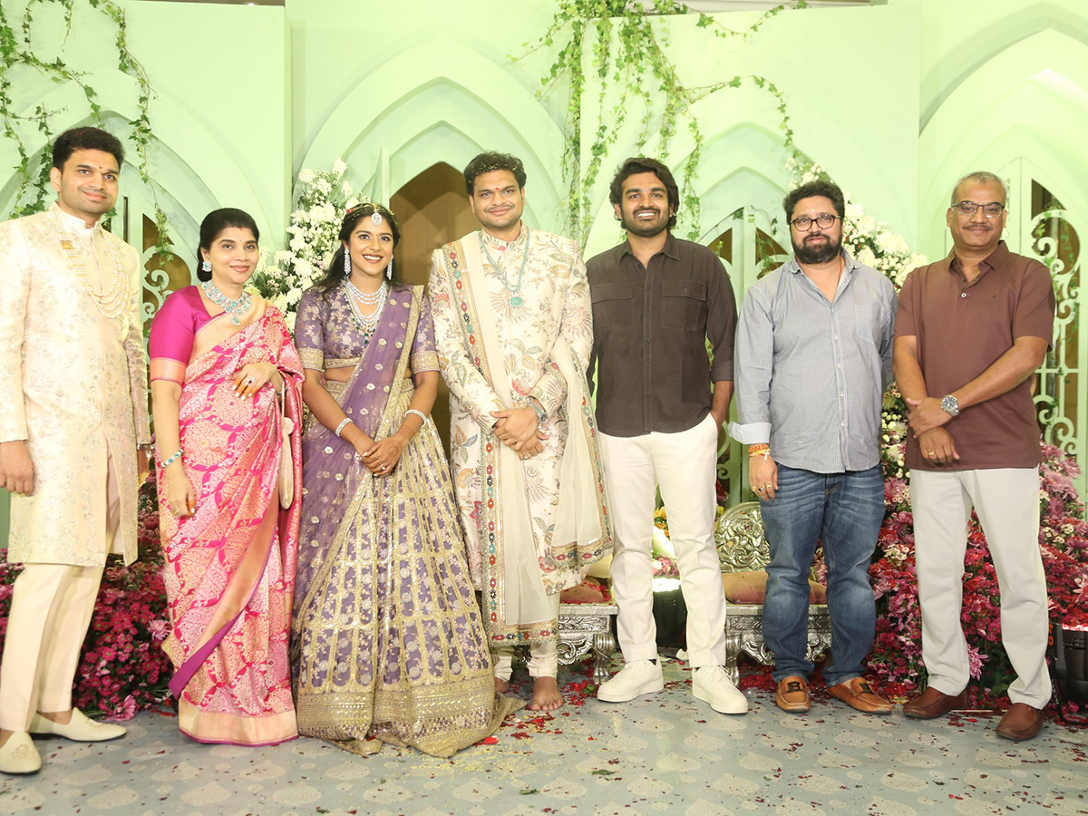 E V Raja Reddy Younger son Kranthi Reddy is Engaged photos goes viral8