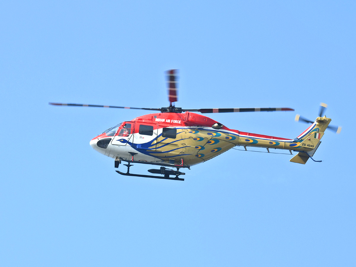 Glimpses of the air show during the occasion Combined Graduation Parade At Air Force Academy At Dundigal Photos14