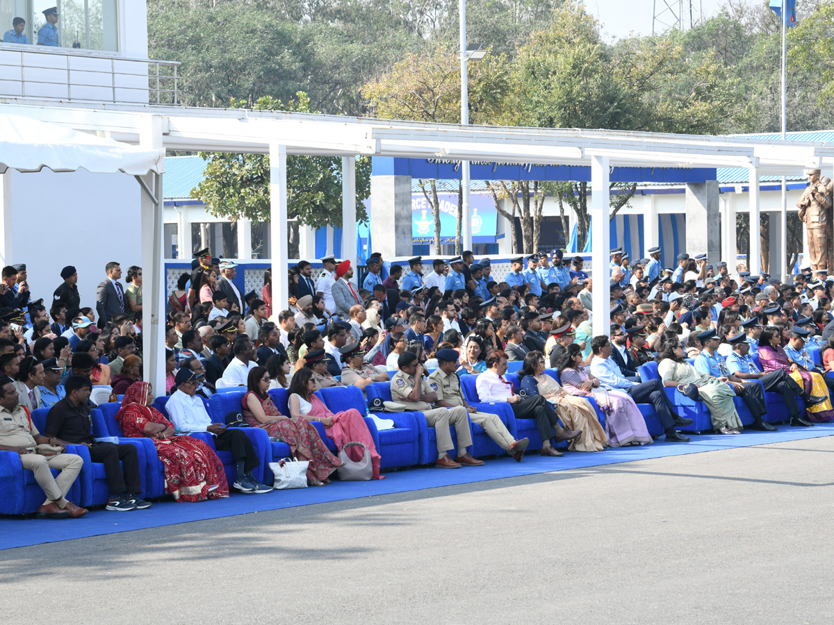 Glimpses of the air show during the occasion Combined Graduation Parade At Air Force Academy At Dundigal Photos15