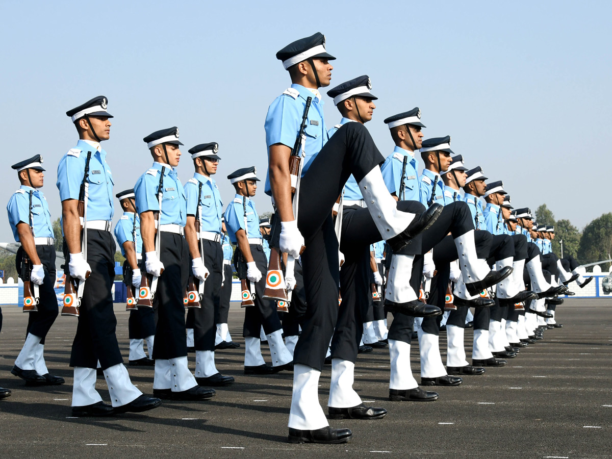 Glimpses of the air show during the occasion Combined Graduation Parade At Air Force Academy At Dundigal Photos16