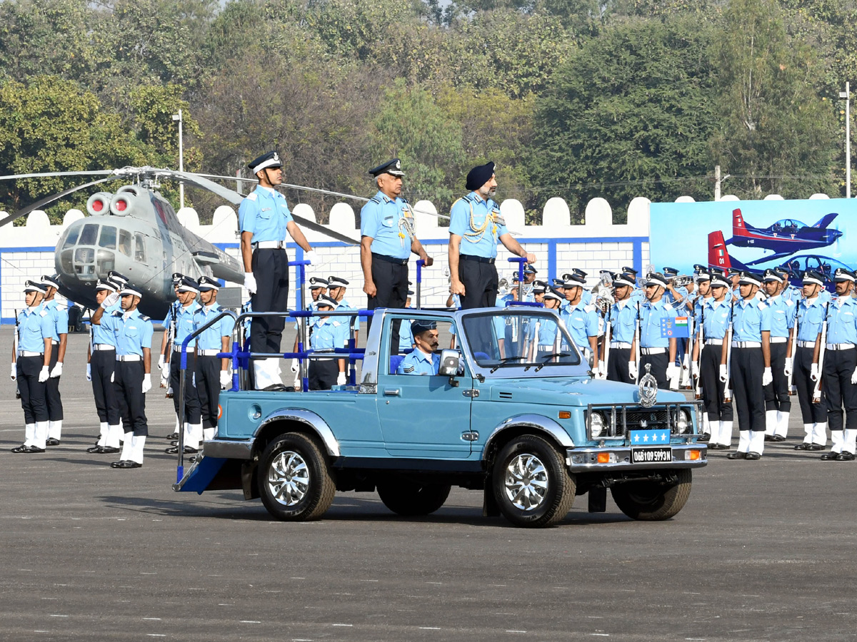 Glimpses of the air show during the occasion Combined Graduation Parade At Air Force Academy At Dundigal Photos18