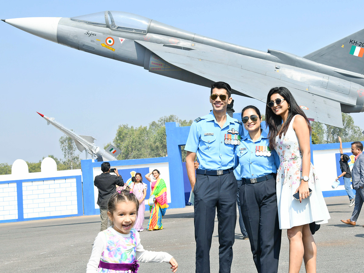 Glimpses of the air show during the occasion Combined Graduation Parade At Air Force Academy At Dundigal Photos4