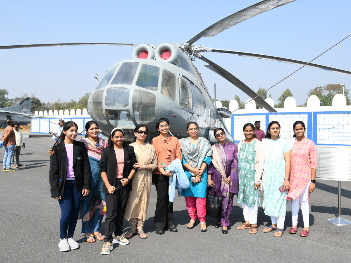 Glimpses of the air show during the occasion Combined Graduation Parade At Air Force Academy At Dundigal Photos6