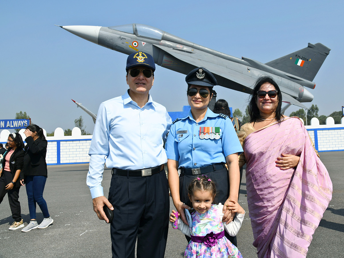 Glimpses of the air show during the occasion Combined Graduation Parade At Air Force Academy At Dundigal Photos7