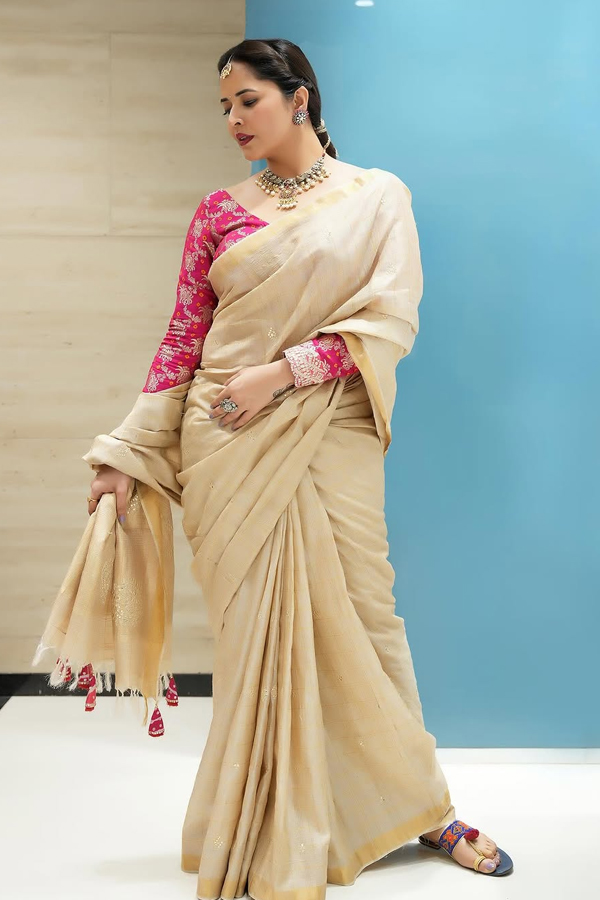 Anchor Anasuya Bharadwaj Latest Elegant Looks In Stylish Saree9