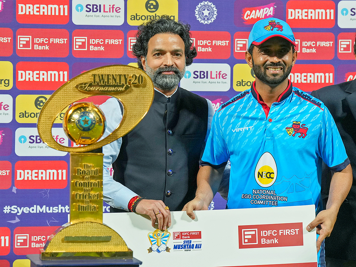 winning the T20 cricket final match of the Syed Mushtaq Ali Trophy6