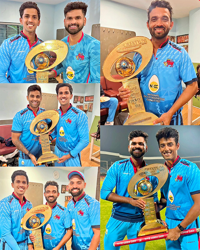 winning the T20 cricket final match of the Syed Mushtaq Ali Trophy27