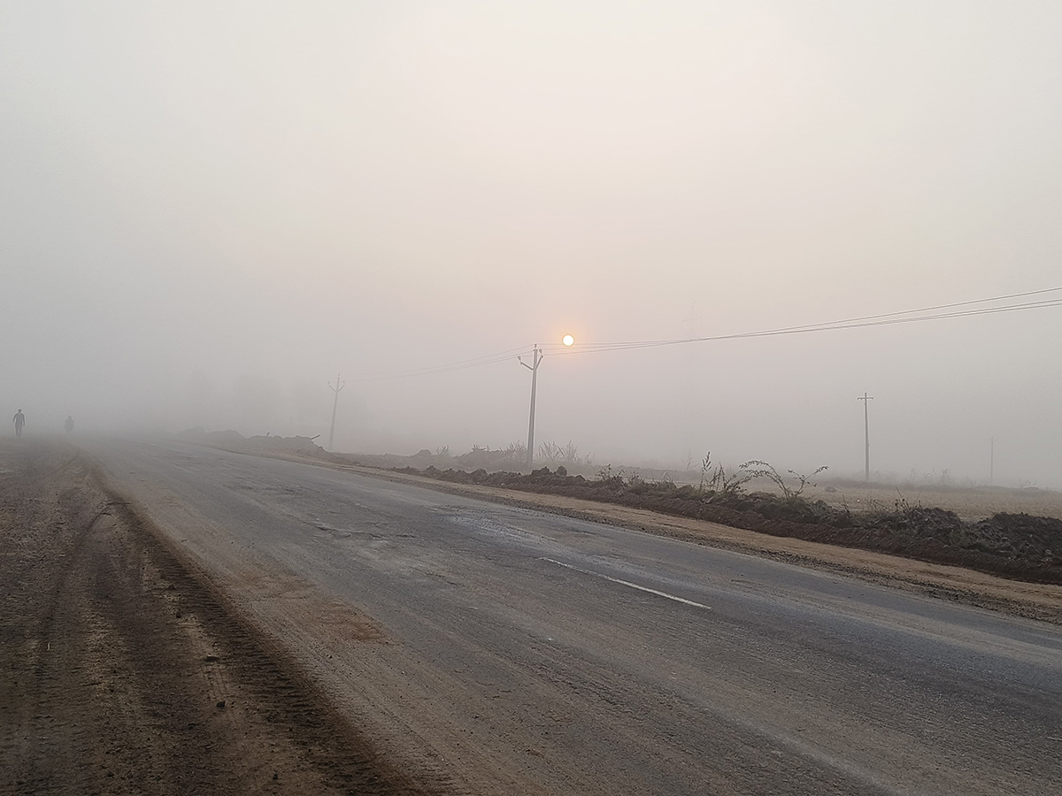 Cold Wave Hits telugu states photos goes viral10