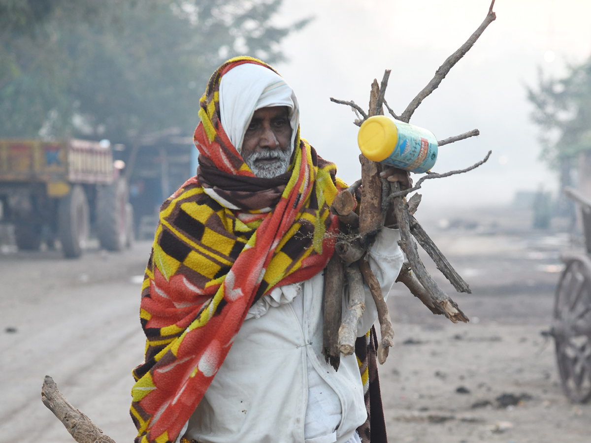 Cold Wave Hits telugu states photos goes viral13