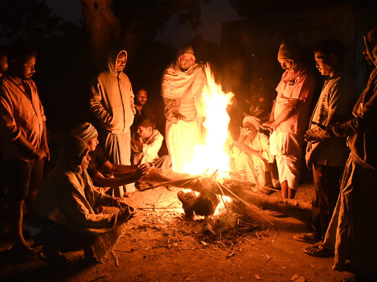 Cold Wave Hits telugu states photos goes viral2