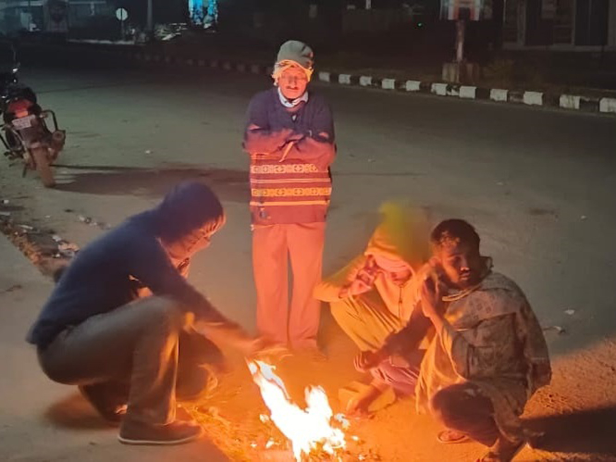 Cold Wave Hits telugu states photos goes viral9