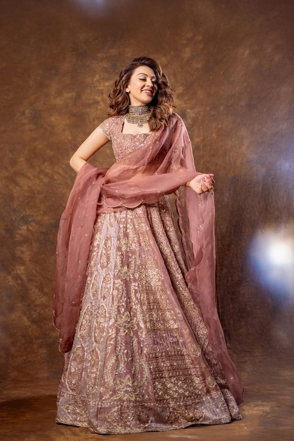 Tollywood Beauty Hansika Motwani In A Stunning Ghagra Choli12