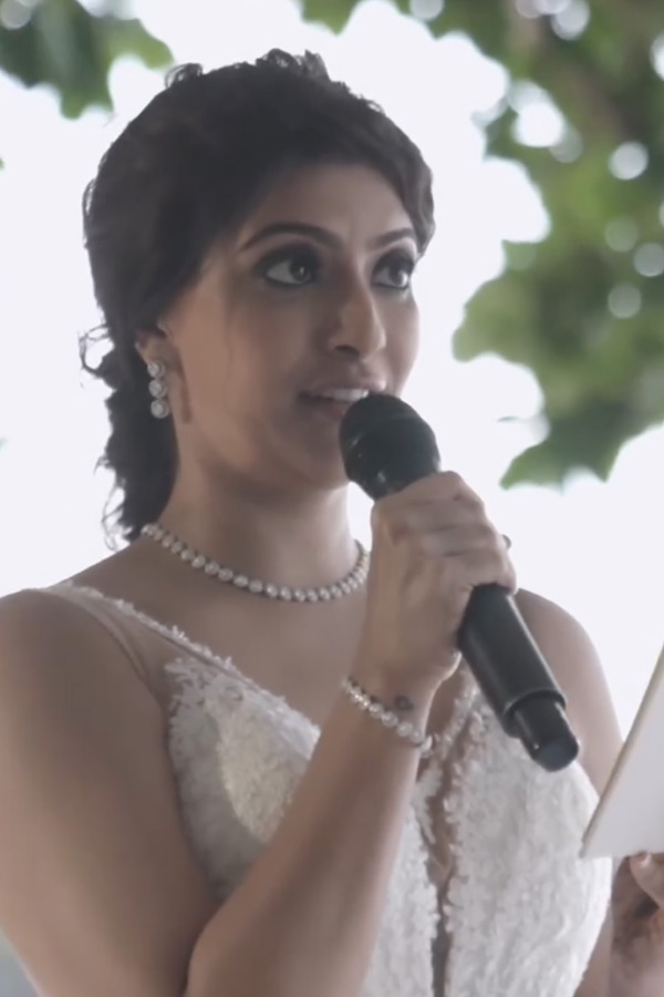 Actress Varalaxmi Sarathkumar Beach Wedding Photos Goes Viral10